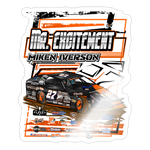 Miken Iverson | 2025 |  Kiss-Cut Vinyl Decal 2 - white glossy