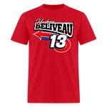 Hudson Beliveau | 2025 | Adult T-Shirt - red