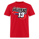 Hudson Beliveau | 2025 | Adult T-Shirt - red
