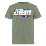 James Embry | Embry Racing | 2026 | Adult T-Shirt - military green