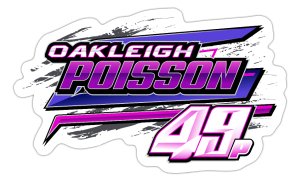 Oakleigh Poisson | 2024 | Kiss-Cut Vinyl Decal