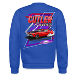 Cutler Racing | 2025 | Adult Crewneck Sweatshirt - royal blue