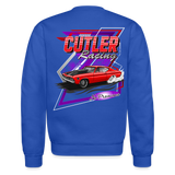 Cutler Racing | 2025 | Adult Crewneck Sweatshirt - royal blue