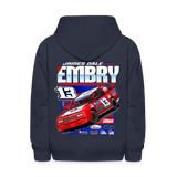 James Dale | Embry Racing | 2026 | Youth Hoodie - navy