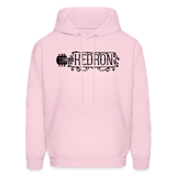 KEDRON | Black Logo | Adult Hoodie - pale pink