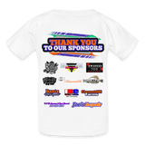 Pist-N-Broke Motorsports | 2025 | Youth T-Shirt - white