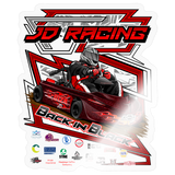 Parker Foster | 2026 | Kiss-Cut Vinyl Decal 2 - transparent glossy