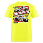 Chaber Motorsports | 2025 | Adult T-Shirt - safety green