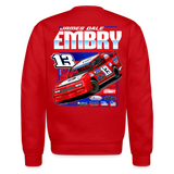 James Dale | Embry Racing | 2026 | Adult Crewneck Sweatshirt - red