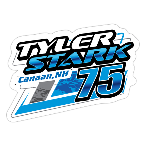 Tyler Stark | 2024 | Kiss-Cut Vinyl Decal - white matte