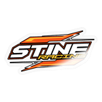 Stine Racing | 2025 |  Kiss-Cut Vinyl Decal - transparent glossy