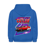 Cutler Racing | 2025 | Youth Hoodie - royal blue