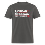 Gordon Shumway For President 88 | Adult T-Shirt - charcoal