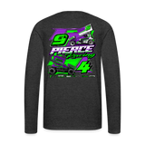 Pierce Racing | 2024 | Men's LS T-Shirt - charcoal grey