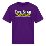 Five Star Racewear | Youth T-Shirt - purple