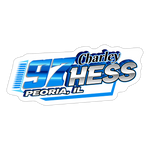 Charley Hess | 2025 |  Kiss-Cut Vinyl Decal - white matte