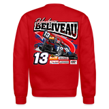 Hudson Beliveau | 2025 | Adult Crewneck Sweatshirt - red