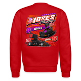 Moses Racing | 2025 | Adult Crewneck Sweatshirt - red
