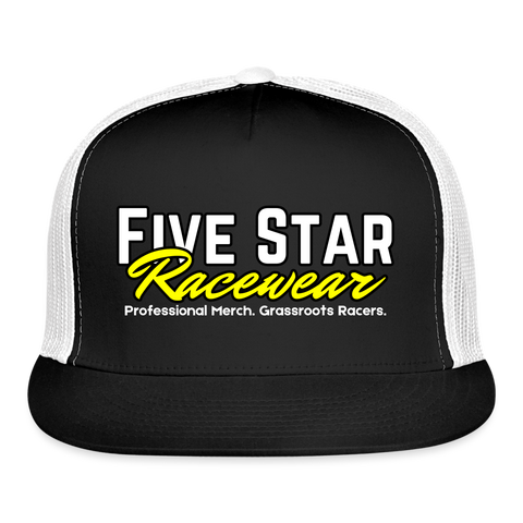 Five Star Racewear | Trucker Hat - black/white