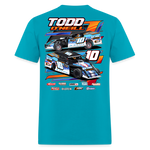 Todd O’Neill | 2025 | Adult T-Shirt - turquoise