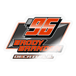 Brody Brandon | 2024 |  Kiss-Cut Vinyl Decal - transparent glossy