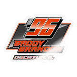 Brody Brandon | 2024 |  Kiss-Cut Vinyl Decal - transparent glossy
