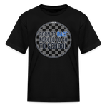 Born to Race Circle | Blue | Youth T-Shirt - black