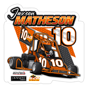 Jaxson Matheson | 2024 | Kiss-Cut Vinyl Decal 2