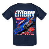 James Embry | Embry Racing | 2026 | Youth T-Shirt - navy