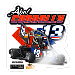 Abel Connolly | 2024 |  Kiss-Cut Vinyl Decal 2 - white glossy