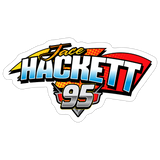Jace Hackett | 2026 | Kiss-Cut Vinyl Decal - white matte