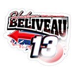 Hudson Beliveau | 2025 |  Kiss-Cut Vinyl Decal - white glossy