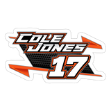 Cole Jones | 2025 |  Kiss-Cut Vinyl Decal - white matte