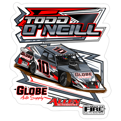 Todd O’Neill | 2026 | Kiss-Cut Vinyl Decal 2 - white matte