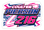 Coulter Pierson | 2024 | Kiss-Cut Vinyl Decal