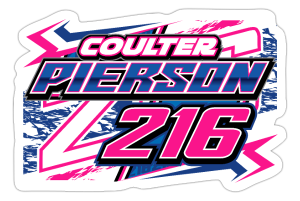 Coulter Pierson | 2024 | Kiss-Cut Vinyl Decal