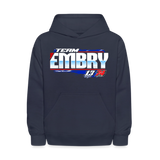 James Dale | Embry Racing | 2026 | Youth Hoodie - navy