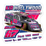 Braiden Keller | 2025 |  Kiss-Cut Vinyl Decal 2 - white matte