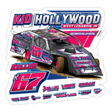 Braiden Keller | 2025 |  Kiss-Cut Vinyl Decal 2 - white matte