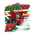 Alan Sieg | 2025 |  Kiss-Cut Vinyl Decal 2 - transparent glossy