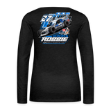 Derek Robbie | 2026 | Women's LS T-Shirt - charcoal grey