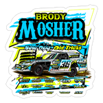 Brody Mosher | 2025 |  Kiss-Cut Vinyl Decal 2 - white matte