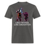 Father Daughter Motocross | FSR Merch | Adult Shirt - charcoal