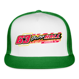 Jeff Hall | 2025 | Trucker Hat - white/kelly green