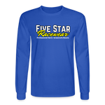 Five Star Racewear | Adult LS T-Shirt - royal blue