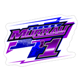 Dylan Murray | 2025 |  Kiss-Cut Vinyl Decal - white matte