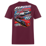 Cargain Racing | 2025 | Adult T-Shirt - burgundy