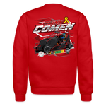 Quinn Comen | 2025 | Adult Crewneck Sweatshirt - red