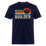 Master Builder Brick Building Game Shirt - navy