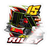 Aiden Riley | 2025 |  Kiss-Cut Vinyl Decal 2 - transparent glossy
